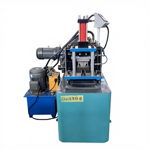 Máquina formadora de soportes inclinados para estanterías de alta resistencia Hauan con PLC, bomba de engranajes y cojinete de motor - Fácil de operar - Product Image 1