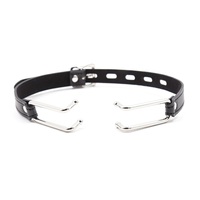 BDSM Bondage Mouth Gag Oral Gag Harness Mouth Hook Gag pour jeux de préliminaires sexuels pour adultes