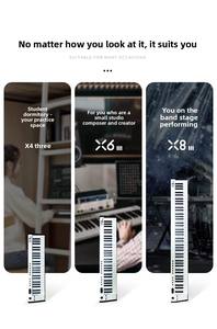 Midiplus X8III Piano Portátil, <span class=keywords><strong>Controlador</strong></span> de Música Electrónica, Teclado <span class=keywords><strong>MIDI</strong></span> Profesional de <span class=keywords><strong>61</strong></span> <span class=keywords><strong>Teclas</strong></span> - Product Image 6