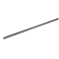 Profilé LED COB haute densité anti-éblouissement pour armoire, lampe de placard T5, bande lumineuse à 45 degrés, 6000K, anodisé, directement de l'usine