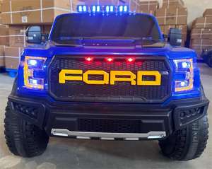 Jouet de voiture électrique rechargeable pour enfants bébés garçons de 12 ans télécommandé quatre moteurs en plastique à piles Ride-on - Product Image 2