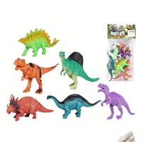 Juguetes de Dinosaurio T-Rex Realistas en Oferta, Figuras de Animales Jurásicos de Plástico y PVC para Niños