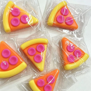 Juguete Sensorial Antiestrés de Pizza, Lavable, Ecológico, de Rebote Lento, Tipo Nee-doh Dippin - Product Image 6