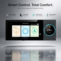 Panneau de commande intelligent polyvalent IPS Android OS Écran tactile Double haut-parleurs 2x25W Passerelle Zigbee TF/USB Maison intelligente