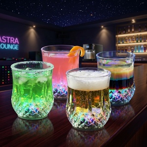 IShine Custom Icy Wine Beautiful Outdoor Daily Light Up Disco Gafas Reutilizables Party 17OZ LED Beach Ball Cup con pajita - Product Image 4