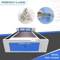 Machine de découpe et de gravure laser CO2 hybride Perfect Laser 1325 150w 180w 300w pour métal, acier et acrylique