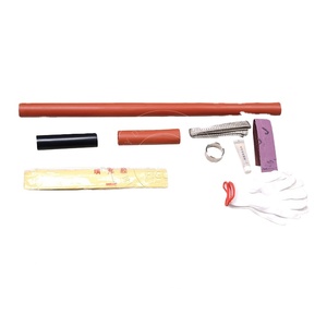 Kit de terminaison thermorétractable intérieur DUWAI 10 kV pour câbles d'alimentation monobrin, matériaux d'isolation en gaine isolante - Product Image 1