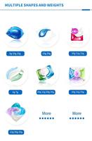 Capsules de lessive en gel jetables écologiques et respectueuses de la peau, parfum floral longue durée, perles anti-bactériennes, protecteur de couleur