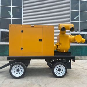 Camión Bomba de Agua Móvil de Gran Caudal 2000 Litros Cúbicos, Autocebante, Antiobstrucción, para Drenaje, Agua Limpia, Riego Agrícola, Diésel - Product Image 2