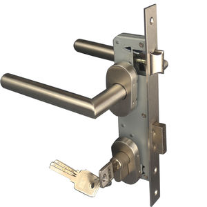 मजबूत संकीर्ण फ्रेम स्टेनलेस स्टील 304 दरवाजा लॉक - Product Image 5