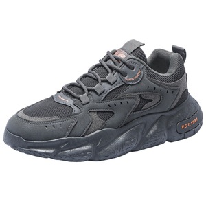 Zapatillas Deportivas de Malla Transpirable con Cordones para Hombre, Otoño, Suela Gruesa, Casuales, Resistentes a las Manchas, Estilo Joker Torre - Product Image 1