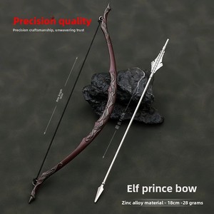 Llavero de espada de metal plateado de 22 cm de la serie LoTR, estilo Sting, Glamdring, Narsil, de <span class=keywords><strong>Thranduil</strong></span>, accesorio de película, adorno 1:6 - Product Image 4