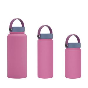 2025 New 12oz 18oz 30oz Inner Stainless <b>Steel</b> Insulated Cup Large Capacity Wide Mouth Pot Portable Outdoor Sports Water <b>Bottle</b> - Product Image 4