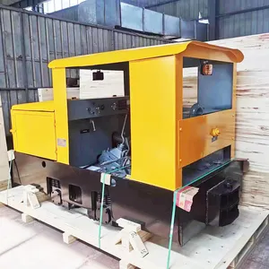 Satılık madencilik ekipmanları patlamaya dayanıklı lokomotif demiryolu tren elektrikli dizel lokomotifler