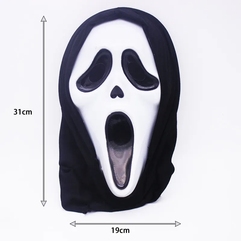 The factory customizes a new and exquisite 20g horror ghost mask that children and adults like to wear
