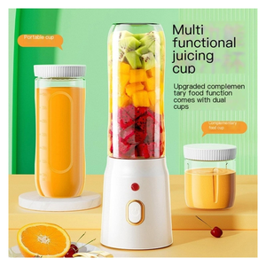 Mini-mixeur portable USB rechargeable 2026, multifonctionnel pour smoothies, hachage, broyage de glace et mélange de fruits, idéal pour l'extérieur et les VR - Product Image 2