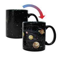 Mug personnalisé à changement de couleur sensible à la chaleur, tasse souvenir avec poignée, mug personnalisé, mug magique pour café