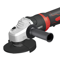 Meuleuse d'angle sans fil industrielle de haute qualité, 20V, batterie Li-ion, vitesse variable, 115/125mm, pour la découpe du bois