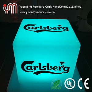 Silla de Bar LED Recargable de Estilo Moderno, Muebles de Plástico Iluminados, Duraderos y Ecológicos para Exteriores, Hoteles, Bares y Hogares - Product Image 4