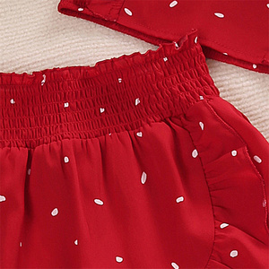 Girls' <strong>Suit</strong> 2023 Summer New Version of Children's Suspenders + Short Skirt Two-Piece Set Explosive Children's Clothing Wholesale - Product Image 4