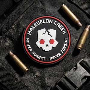 Pronto per <span class=keywords><strong>la</strong></span> Spedizione, Patch 3D in PVC con Scritta 'Never Forget the <span class=keywords><strong>Morale</strong></span> of the Skeleton', Adatto per Zaini Tattici e Bracciali - Product Image 1