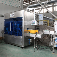 Machine automatique de remplissage et de scellage de bouteilles en plastique pour liquides, machine de remplissage de jus de fruit de la passion