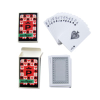 Conception de jeu de cartes Cartes à jouer personnalisées Taille de poker avec boîte