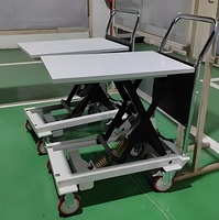 Table élévatrice à ressort mobile, auto-équilibrante, levage non motorisé, chariot de levage automatique, ressort de compression réglable