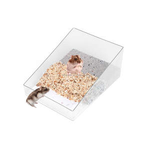 Sürüngen yetiştirme kutusu böcek Tarantulas Amphibians tırtıllar için teraryum kafes salyangoz şeffaf akrilik sürüngen besleme kutusu - Product Image 3