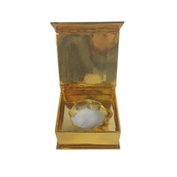 Carepack boîte en carton solide or, liquide concentré et poudre, emballage en pot, fermeture magnétique, boîte cadeau pour la concentration