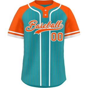 Camiseta de Béisbol Personalizada con Rayas, Sublimada, Absorbente de Humedad, Uniforme Deportivo Unisex para Hombres, Mujeres y Niños - Product Image 1