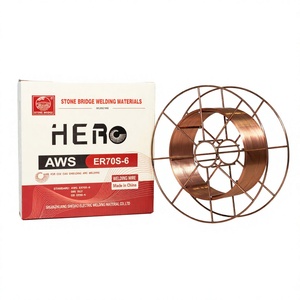 Fil de soudage MIG solide ER70S-6 <span class=keywords><strong>Stonebridge</strong></span> pour acier au carbone, AWS A5.18, faible teneur en carbone, 0,8-1,6 mm, OEM ODM personnalisable, 250 kg, 3 ans - Product Image 2