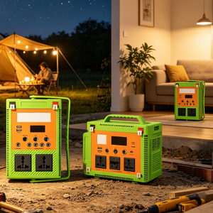Station d'alimentation portable LiFePO4, compatible avec la charge solaire, certifiée UN38.3 CE, BMS intelligent, stockage d'énergie portable pour les pannes de courant à domicile - Product Image 5