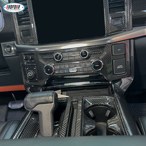 Kohlefaser-Innenverkleidung für Mittelkonsole und Klimaanlagenschalter für Ford F150 2021+ - Product Image 6