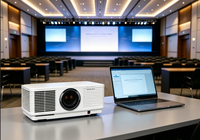 Projecteur DLP FLYIN 12000 Lumens pour Grandes Salles, Idéal pour la Cartographie 3D Immersive