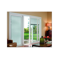 BBGWINDOOR Persiennes horizontales traditionnelles en alliage d'aluminium pour balcon, volets plantation entre vitres pour chambre