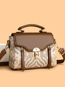 Sac à bandoulière polyvalent et tendance pour femme, style chinois, en PU, avec fermeture à loquet, sac messager très vendu - Product Image 5