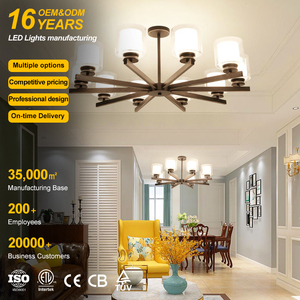 Creativo design in stile moderno e decorativo e materiale di vetro nordic lampadario luce del pendente - Product Image 1