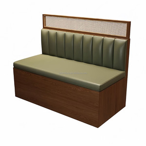 Asientos de Restaurante Personalizados de Fábrica, de Una o Dos Plazas, con Tapicería Cómoda, Suave y Moderna, para Hoteles y Comedores Comerciales - Product Image 6