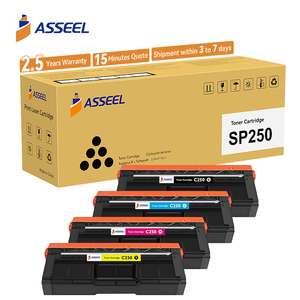 ตลับหมึกโทนเนอร์ ASSEEL SP250 สีดำ คุณภาพสูง สำหรับเครื่องพิมพ์ <span class=keywords><strong>Ricoh</strong></span> <span class=keywords><strong>SP</strong></span> C250DN C250SF C261DNw <span class=keywords><strong>C261SFNw</strong></span> - Product Image 1