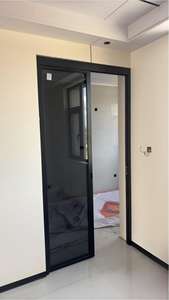 Puerta <span class=keywords><strong>PT</strong></span> de Alta Calidad, Duradera, con Doble Vidrio Templado, Antirrayaduras, Impermeable, con Marco de Aleación de Aluminio para Cocina, Baño u Oficina, Puerta PD - Product Image 6