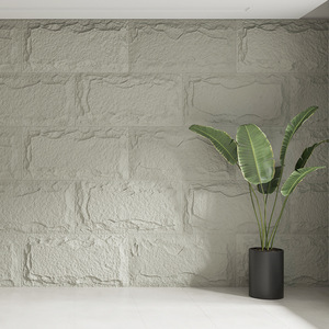 Seta de PU, losa grande de piedra, sala de estar, TV, pared de fondo, simulación Artificial, Material ligero Cultural, venta al por mayor - Product Image 4