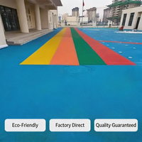 Surface de piste synthétique poreuse pour complexe sportif, performance antidérapante, qualité export pour les campus philippins