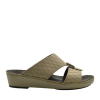 Chaussons arabes SHIKOL pour hommes en cuir de veau véritable de qualité supérieure, faits à la main, avec coutures cirées, pièces métalliques personnalisées, pour les promenades quotidiennes, Ramadan