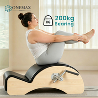 Correcteur de colonne vertébrale en bois Onemax Pilates pour étirements du dos, Correcteur de colonne vertébrale Pilates, Correcteur de colonne vertébrale Pilates Caterpillar