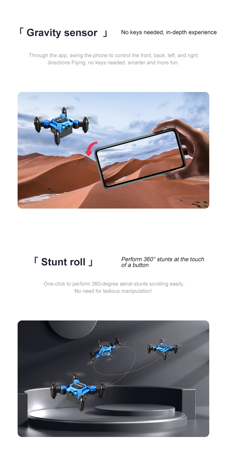 2021 New K04 Mini Drone 4K 1080P HD Camera WIFI FPV Altitude Hold One-key Automatic Return Foldable Quadcopter Kids Toys GIft