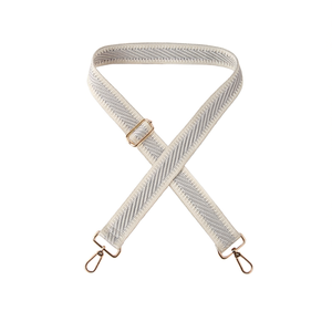 Cinghia in Tessuto 4Cm Grigia Regolabile, Accessori per Borse da Donna, Stile alla Moda - Product Image 1