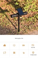 Trampa Solar repelente de mosquitos, lámpara de césped para exteriores, repelente de plagas, control de insectos