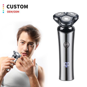 Afeitadoras eléctricas rotativas 3D recargables con <span class=keywords><strong>cable</strong></span> e inalámbricas China Razors Face and Body Beauty Man Shaver - Product Image 1
