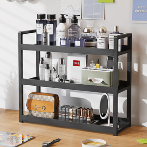 Multi Tier Desktop <b>Shelf</b> 3 Layers <b>Standing</b> Type Office Organizer Storage Rack Rectangle Shape For Home And Office Use - Product Image 5